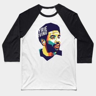 Kyrie Irving on WPAP Style #1 Baseball T-Shirt